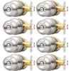 image:imageProbrico Ball Privacy Door Knobs BedBath Door Locks Brushed NickelBrushed Nickel