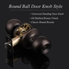 image:imageProbrico Ball Privacy Door Knobs BedBath Door Locks Brushed NickelOil Rubbed Bronze