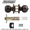 image:imageProbrico Ball Privacy Door Knobs BedBath Door Locks Brushed NickelOil Rubbed Bronze