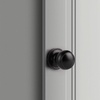 image:imageProbrico Black Half Dummy Door Knobs Round NonTurning Inactive Door Knobs Handles for Closet French Door4 Pack12 Pack