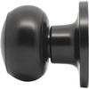 image:imageProbrico Black Half Dummy Door Knobs Round NonTurning Inactive Door Knobs Handles for Closet French Door4 Pack5 Pack