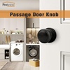 image:imageProbrico Brushed Nickel Passage Door Knobs Round Handles for Hall or Closet Knobs Keyless Hardware 5 PackOil Rubbed Bronze