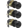 image:imageProbrico Colonial Keyed Entry Door Knob Oil Rubbed Bronze Entrance Door Lock Single Cylinder Keyed Door Lock for Interior ExteriorBlack