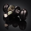 image:imageProbrico Egg Style Hall and Closet Passage Door Knobs Oil Rubbed Bronze Oval Door Lock10 Pack