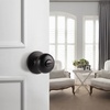 image:imageProbrico Entry Door Knobs with Lock Keyed Alike Interior Exterior Door Locks in Brushed Nickel Finish 4 Pack Stainless Steel Modern Entrance Locksets for Bedroom OfficeOil Rubbed Bronze