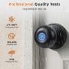 image:imageProbrico Fingerprint Door Lock Smart Door Knob Fingerprint Door Knob with APP Control for Bedroom Garage Office Closet Apartment Round Electronic Door Lock Satin NickelFlat Black