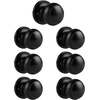 image:imageProbrico Flat Ball Single Dummy Door Knobs NonTurning Interior Door Handles Oil Rubbed Bronze 10 PackBlack