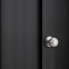image:imageProbrico Flat Ball Single Dummy Door Knobs NonTurning Interior Door Handles Oil Rubbed Bronze 10 PackBrushed Nickel
