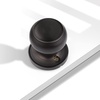 image:imageProbrico Flat Ball Single Dummy Door Knobs NonTurning Interior Door Handles Oil Rubbed Bronze 10 PackOil Rubbed Bronze