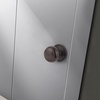 image:imageProbrico Flat Ball Single Dummy Door Knobs NonTurning Interior Door Handles Oil Rubbed Bronze 10 PackOil Rubbed Bronze