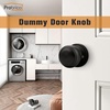 image:imageProbrico Flat Ball Single Dummy Door Knobs NonTurning Interior Door Handles Oil Rubbed Bronze 10 PackOil Rubbed Bronze