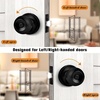 image:imageProbrico Flat Black Privacy Door Knobs Keyless Interior Knobs for Bedroom Bathroom Round Ball BathBed Door Knobs4 PackBlack