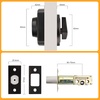 image:imageProbrico Front Door Lock Set Satin Nickel Door Handle Set Entry Door Locksets with Deadbolt Single Cylinder Front Door Handle and Deadbolt Set 1 SetOil Rubbed Bronze