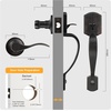 image:imageProbrico Front Door Lock Set Satin Nickel Door Handle Set Entry Door Locksets with Deadbolt Single Cylinder Front Door Handle and Deadbolt Set 1 SetOil Rubbed Bronze