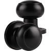 image:imageProbrico Interior Hallway Door Knobs for Hall or Closet Flat Ball Black Passage Door KnobsBlack