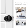 image:imageProbrico Interior Hallway Door Knobs for Hall or Closet Flat Ball Black Passage Door KnobsBlack