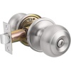 image:imageProbrico Interior Hallway Door Knobs for Hall or Closet Flat Ball Black Passage Door KnobsBrushed Nickel