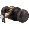 image:imageProbrico Interior Hallway Door Knobs for Hall or Closet Flat Ball Black Passage Door KnobsOil Rubbed Bronze