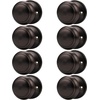 image:imageProbrico Interior Hallway Door Knobs for Hall or Closet Flat Ball Black Passage Door KnobsOil Rubbed Bronze