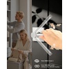 image:imageProbrico Interior Passage Door Handles 10 Pack Brushed Nickel NonLocking Square Levers for Closet Hallway Reversible Heavy Duty HardwareBrushed Nickel