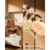 image:imageProbrico Interior Passage Door Handles 10 Pack Brushed Nickel NonLocking Square Levers for Closet Hallway Reversible Heavy Duty HardwareGold