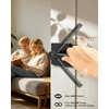 image:imageProbrico Interior Passage Door Handles 10 Pack Polished Chrome NonLocking Square Levers for Closet Hallway Reversible Heavy Duty HardwareMatte Black