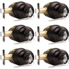 image:imageProbrico Keyed Alike Entry Door Knobs Black Keyed Entry Locksets Round Interior Door Knobs with Lock and Keys3 PackOil Rubbed Bronze