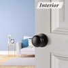 image:imageProbrico NonLocking Passage Door KnobsInterior Door Locks in Oil Rubbed Bronze FinishBall Shape Door Hardware for Hallway or Closet6 PackOil Rubbed Bronze