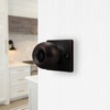 image:imageProbrico Oil Rubbed Bronze Ball Privacy Knob Interior Keyless Door Lockset for Bed and Bath with Square Rosette 1 Pack