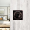 image:imageProbrico Oil Rubbed Bronze Ball Privacy Knob Interior Keyless Door Lockset for Bed and Bath with Square Rosette 1 Pack