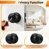 image:imageProbrico Privacy Door Knob Bed Bathroom Interior Door Handle Lock Oil Rubbed BronzeBlack