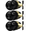 image:imageProbrico Privacy Door Knob Bed Bathroom Interior Door Handle Lock Oil Rubbed BronzeBlack