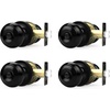image:imageProbrico Privacy Door Knob Bed Bathroom Interior Door Handle Lock Oil Rubbed BronzeBlack