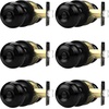 image:imageProbrico Privacy Door Knob Bed Bathroom Interior Door Handle Lock Oil Rubbed BronzeBlack