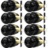 image:imageProbrico Privacy Door Knob Bed Bathroom Interior Door Handle Lock Oil Rubbed BronzeBlack