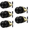 image:imageProbrico Privacy Door Knob Bed Bathroom Interior Door Handle Lock Oil Rubbed BronzeBlack