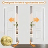 image:imageProbrico Privacy Door Knob Bed Bathroom Interior Door Handle Lock Oil Rubbed BronzeGold