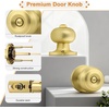 image:imageProbrico Privacy Door Knob Bed Bathroom Interior Door Handle Lock Oil Rubbed BronzeGold