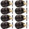 image:imageProbrico Privacy Door Knob Bed Bathroom Interior Door Handle Lock Oil Rubbed BronzeOil Rubbed Bronze