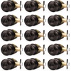 image:imageProbrico Privacy Door Knob Bed Bathroom Interior Door Handle Lock Oil Rubbed BronzeOil Rubbed Bronze