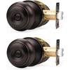 image:imageProbrico Privacy Door Knob Bed Bathroom Interior Door Handle Lock Oil Rubbed BronzeOil Rubbed Bronze