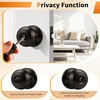 image:imageProbrico Privacy Door Knob Bed Bathroom Interior Door Handle Lock Oil Rubbed BronzeOil Rubbed Bronze