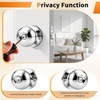 image:imageProbrico Privacy Door Knob Bed Bathroom Interior Door Handle Lock Oil Rubbed BronzePolished Chrome