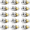 image:imageProbrico Privacy Door Knob Bed Bathroom Interior Door Handle Lock Oil Rubbed BronzePolished Chrome