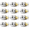 image:imageProbrico Privacy Door Knob Bed Bathroom Interior Door Handle Lock Oil Rubbed BronzePolished Chrome