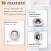 image:imageProbrico Recessed Stainless Steel Flush Pull Handle Round Large