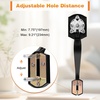 image:imageProbrico Smart Keyless Entry Door Lock DeadboltFront Door Handleset with Fingerprint Deadbolt Electronic Digital Keypad Deadbolt Lock with HandleAppAutoLockingBlackBlack