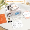 image:imageProbrico Smart Lock Keyless Entry Door Lock with Handle Satin Nickel Smart Locks for Front Door Fingerprint Door Handle for Bedroom Bathroom Electronic Biometric Digital WiFi APP ControlSatin Nickel