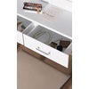image:imageProbrico Stainless Steel Kitchen Cabinet Square Handles Brushed Nickel 5 in Holes Centers 55 in Total Length 10 PackSatin Nickel