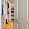 image:imageProbrico Wave Style HallCloset Door Levers Satin Nickel Passage Door Levers NonLocking Interior Handles Contractor Pack 5 Pack